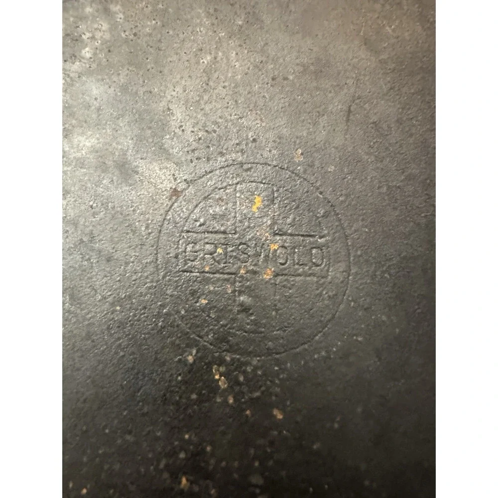 Vintage Griswold Erie No. 10 Cast Iron Skillet 716